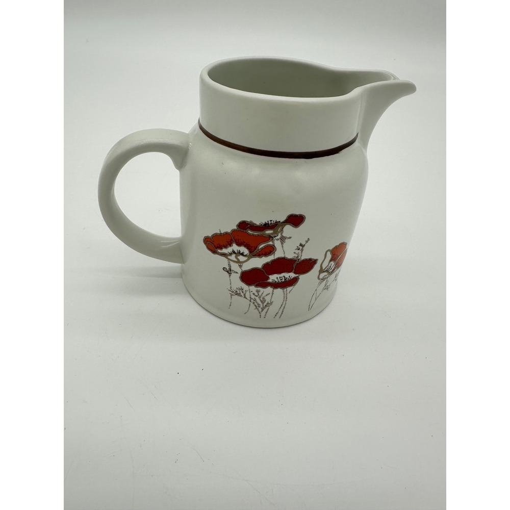 Royal Doulton Creamer Fieldflower Lambethware Vintage Floral Cream 4in